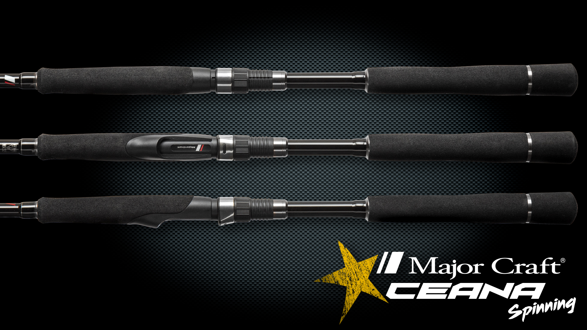 CANNE SPINNING MAJOR CRAFT CEANA NOIR