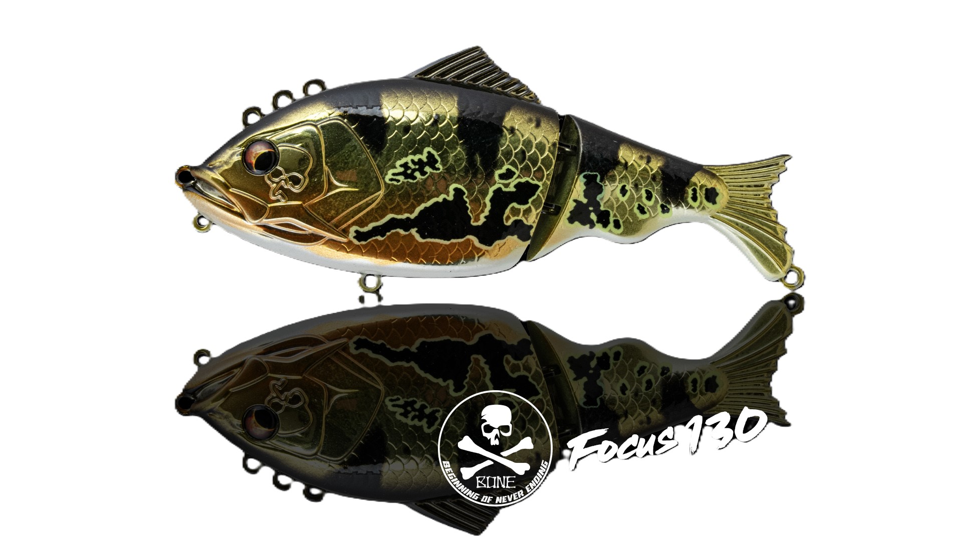 LEURRE DUR BONE FOCUS 13CM