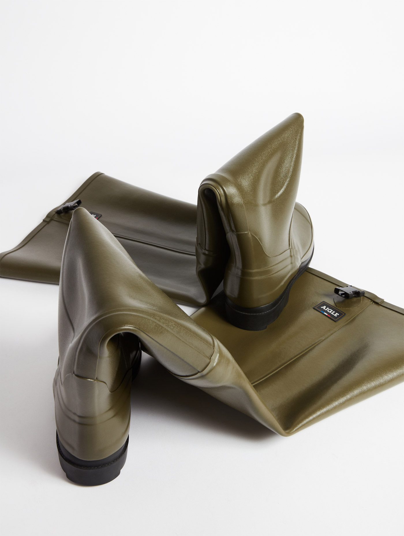 CUISSARDES AIGLE KAKI – Image 2