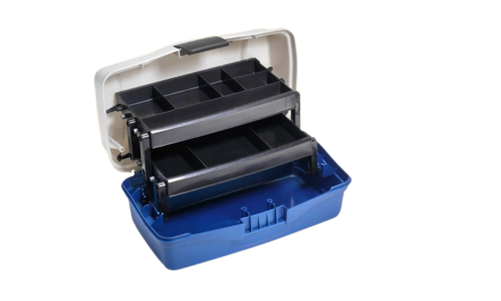 BOÎTE DE RANGEMENT 2 PLATEAUX PLASTILYS – Image 2