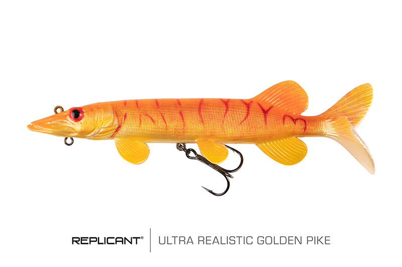 FOX RAGE ULTRA NATURAL PIKE REPLICANT GOLD – Image 3